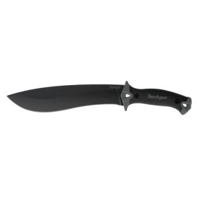 Kershaw Camp Knife Fixed Blade 10.0 in Black Plain Polymer