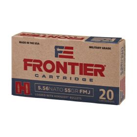 Frontier 5.56 NATO 55 Grain FMJ M193 Ammo-20 Count