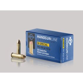 PPU .38 Special FMJ 130gr 50 Rounds