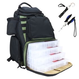 Osage River ULTIMATE Fishing Tackle Backpack Med w Tools 4 Tackle Box