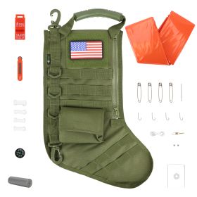 Osage River Tact Christmas Stocking Survival Pkg OD Green
