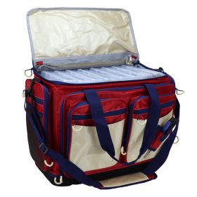 Osage River Boss Fishing Tackle Bag Red Large Tackle Boxes