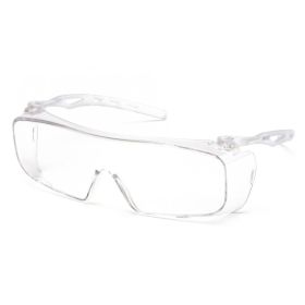 Pyramex Safety Glasses Cappture Clear H2X AntiFog Dielectric