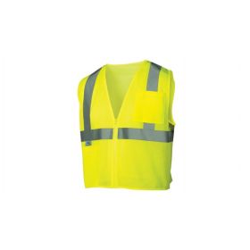 Pyramex Safety Vest Hi-Vis Lime S