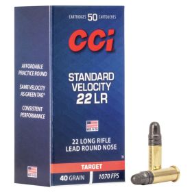 CCI Standard Velocity 22 Long Rifle 40 Grain 50 Count