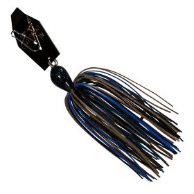 Z-MAN Big Blade Chatterbait Five-Eighths Oz Black Blue Candy, CBB58-02, **** IN STOCK NOW ****