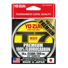 Yo-Zuri T-7 Premium Fluorocarbon 200 Yard Spool 14LB