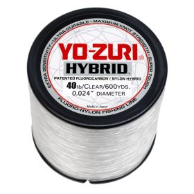 Yo-Zuri Hybrid Clear Line 600YD Spool in 40LB