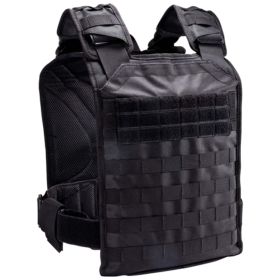 BulletSafe Tactical Plate Carrier Black