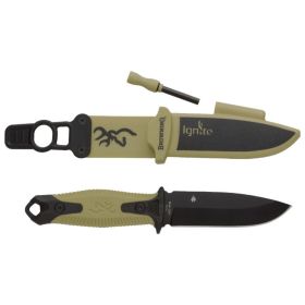 Browning Ignite 2 Survival Knife-OD Green