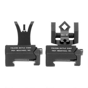 Troy Micro Set M4 Front and Dioptic Rear Tritium-Black