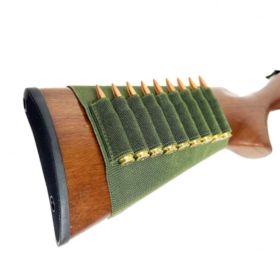 NcSTAR Rifle Stock Cartrdge Pouch Green