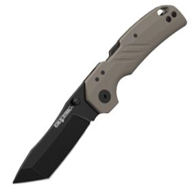 Cold Steel 3in Engage Tanto 4116SS Black Stonewash FDE GFN