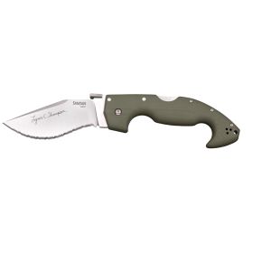Cold Steel LynnThompson Sig Spartan 4.5in Serrated S35Vn ODG