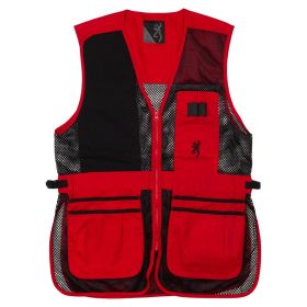 Browning Vest Trapper Creek Red Black Small