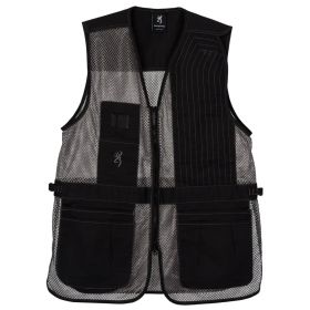 Browning Vest Trapper Creek Black Gray Small LH
