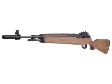 Springfield Armory M1A Underlever Pellet Rifle, Wood Stock - 0.220 Caliber