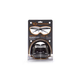Venture Gear Ever-Lite Range Kit Clear Lens Gray Ear Muff