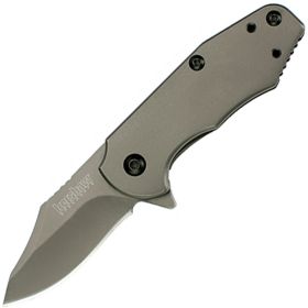Kershaw Ember Assisted 2.0 in Plain Stainless Handle