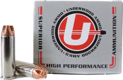 UNDERWOOD 357 MAGNUM 120GR 20RD 10BX/CS XTREME HUNTER-A913,             JUST ARRIVED IN STOCK NOW
