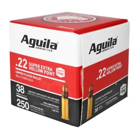 AGUILA 22LR HV HP 38 GR 250 PACK-1B221103,                           TEMPORARILY OUT OF STOCK