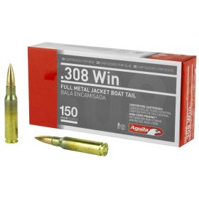 AGUILA 308WIN 150GR FMJBT 20/500-1E308110,            NEW JUST ARRIVED IN STOCK NOW