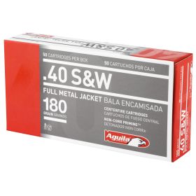AGUILA 40SW 180GR FMJ 50/1000-1E402110,                                                               JUST ARRIVED IN STOCK NOW