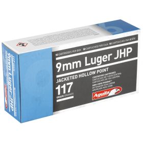 AGUILA 9MM 117GR JHP 50/500-1E092112,                                    JUST ARRIVED IN STOCK NOW