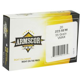 ARMSCOR 223 REM 55GR VMAX 20/1000-AC223-5N,            NEW JUST ARRIVED IN STOCK NOW