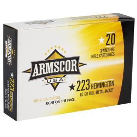 ARMSCOR 223 REM 62GR FMJ 20/1000-FAC223-8N,                            JUST ARRIVED IN STOCK NOW