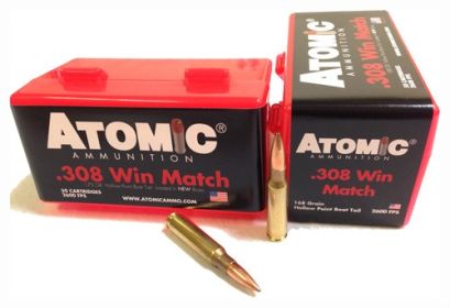 ATOMIC 308WIN MATCH 168GR BTHP 50RD 10BX/CS-00426,                JUST ARRIVED IN STOCK NOW