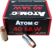 ATOMIC 40 SW 155GR BONDED JHP 20RD 10BX/CS-04850,                     JUST ARRIVED IN STOCK NOW