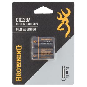 Browning CR123A Lithium Batteries 2 Pack-3742000,                    JUST ARRIVED IN STOCK NOW