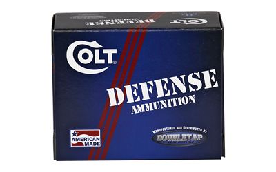 DoubleTap Ammunition Colt Defense, 10MM, 180Gr, Jacketed Hollow Point, 20 Round Box 10M180CT