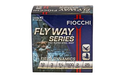 FIOCCHI 12GA #2 FLYWAY STEEL 25/250-123ST2,