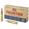 FRONTIER 556NATO 62GR FMJ 20/500 - HFR260,                                        JUST ARRIVED IN STOCK NOW