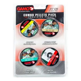 Gamo Combo Pack 1000 Assorted .177 Cal Hunting Pellets  632092954,