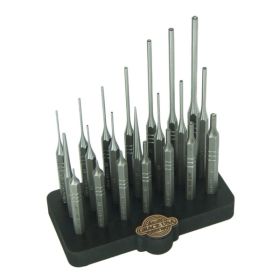 Grace USA 21 Piece Steel Punch Set w Bench Block-GRSP21SBB,             JUST ARRIVED IN STOCK NOW