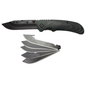 HME Scalpel Skinning Knife with 6 Replaceable Blades-HME-KN-SSK,                            JUST ARRIVED IN STOCK NOW