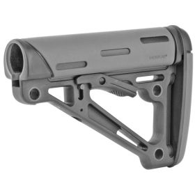 Hogue AR15 M16 Collapsible Buttstock Fits MilSpec BufferTube Gry-15540,          JUST ARRIVED IN STOCK NOW