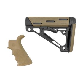 Hogue AR15 M16 Kit Grip and Collapsible Buttstock Dark Earth-15356,             JUST ARRIVED IN STOCK NOW