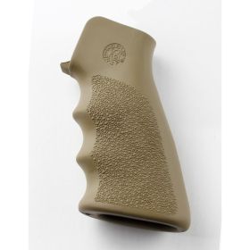 Hogue AR15 M16 Rubber Grip w Finger Grooves Flat Dark Earth-15003,                JUST ARRIVED IN STOCK NOW