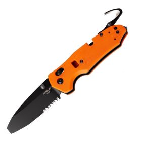 Hogue Trauma 3.4in 1st Resp Fold Oppos Bevel Blade G10 Orange-34764,             JUST ARRIVED IN STOCK NOW