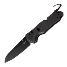 Hogue Trauma 3.5in 1st Resp Folder Sheepfoot Blk Fin G10 Blk-34779,                       JUST ARRIVED IN STOCK NOW