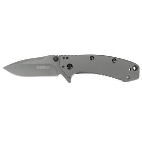 Kershaw Cryo Assisted 2.75 in Plain Stainless Handle-1555TI,     JUST ARRIVED IN STOCK NOW