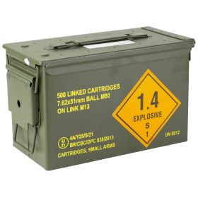 MAGTECH 762X51 147GR FMJ 500RDS LINK-762A-linked,                  JUST ARRIVED IN STOCK NOW