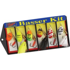 Mepps Basser Kit -  2 and  3 Aglia Assortment KHB3A, **** IN STOCK NOW ****