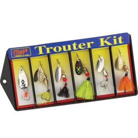Mepps Trouter Kit - Plain and Dressed Lure Assortment K1D, **** IN STOCK NOW ****