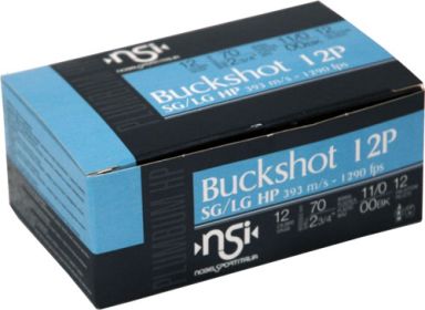 NOBELSPORT 12GA 2.75" 10RD 25BX/CS 00BK 12PELLETS-9403057,             JUST ARRIVED IN STOCK NOW READY TO SHIP