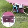 Osage River 300LBS Folding Camp Cot with Pocket - Pink-ORFCCPPK,                         TEMPORARILY OUT OF STOCK COMING SOON